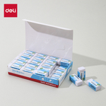 Ластик DELI "UScribe Zero", прямоугольный, белый (30х14х10 мм)