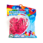 Шар воздушный пастель Alingar, №12, розовый, 100шт/уп, пакет с европодвесом