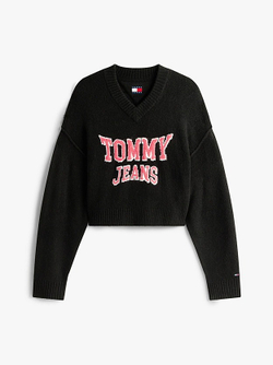 Джемпер женский TOMMY JEANS TJW VARSITY VNECK SW