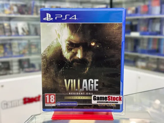 PS4 Resident Evil 8 Village Gold Edition (Б/У, Полностью на русском языке, CUSA-18008)