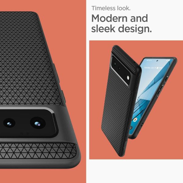 Чехол Spigen Liquid Air Armor для Google Pixel 6 (2021) - Matte Black