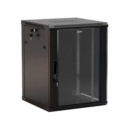 Шкаф напольный 15U Hyperline TWB-1566-GP-RAL9004