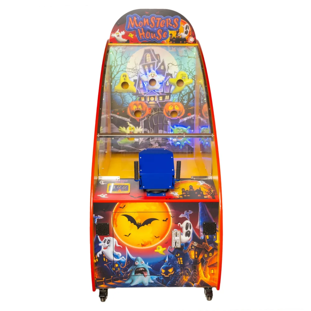 Развлекательный аркадный аппарат «Пневмотир Monsters House»