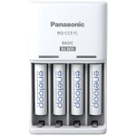 Зарядное устройство Panasonic Eneloop Basic K-KJ51MCD04E для AA/AAA + 4шт AAA 800 mAh