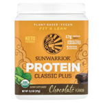 Sunwarrior, Classic Plus Protein, органический продукт на растительной основе, шоколад, 13,2 унц. (375 г)