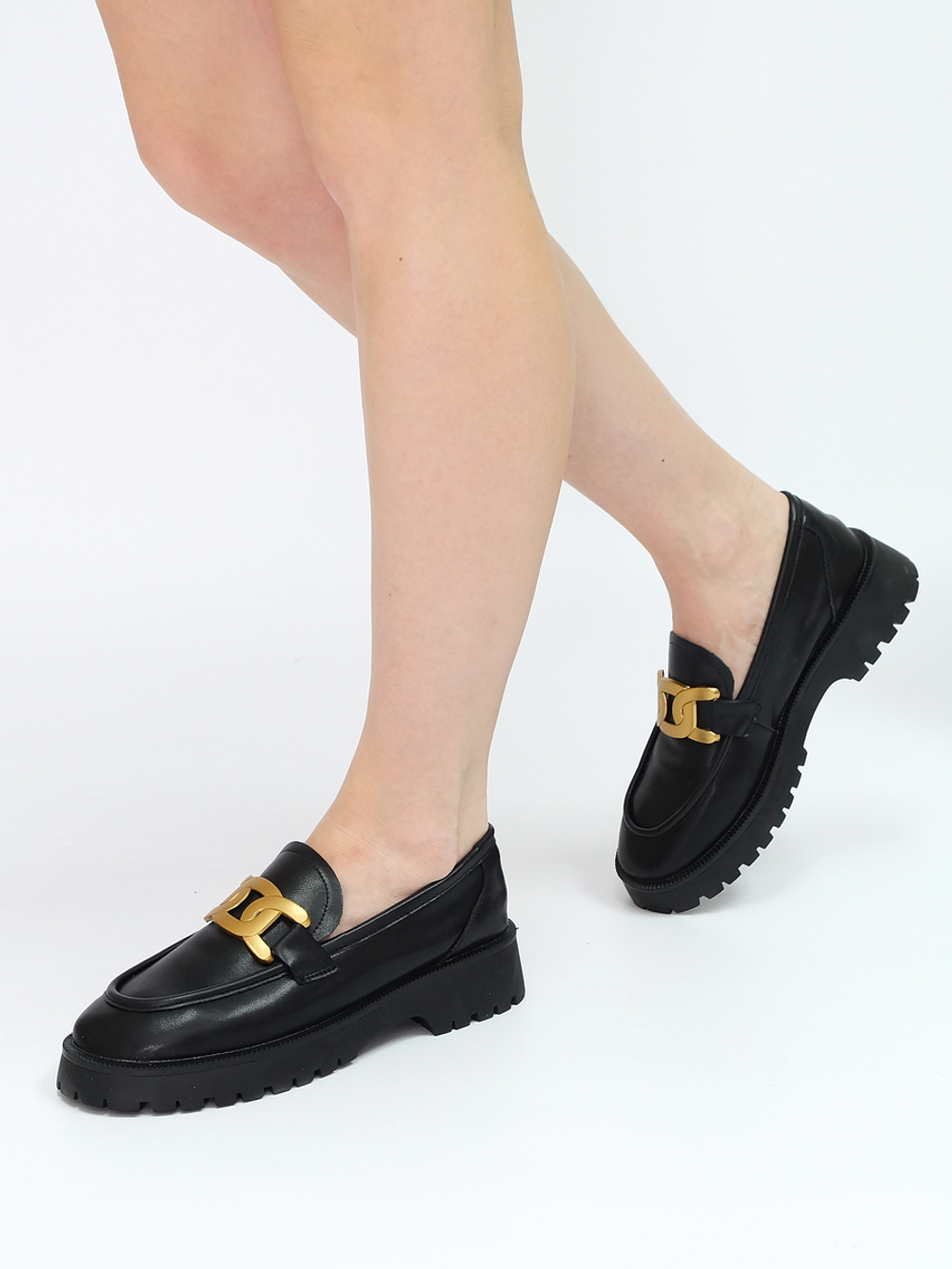 Лоферы женские демисезонные натуральная кожа