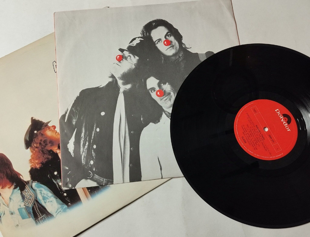 Винтажная виниловая пластинка LP Slade Nobodys Fools (Sweden 1976)