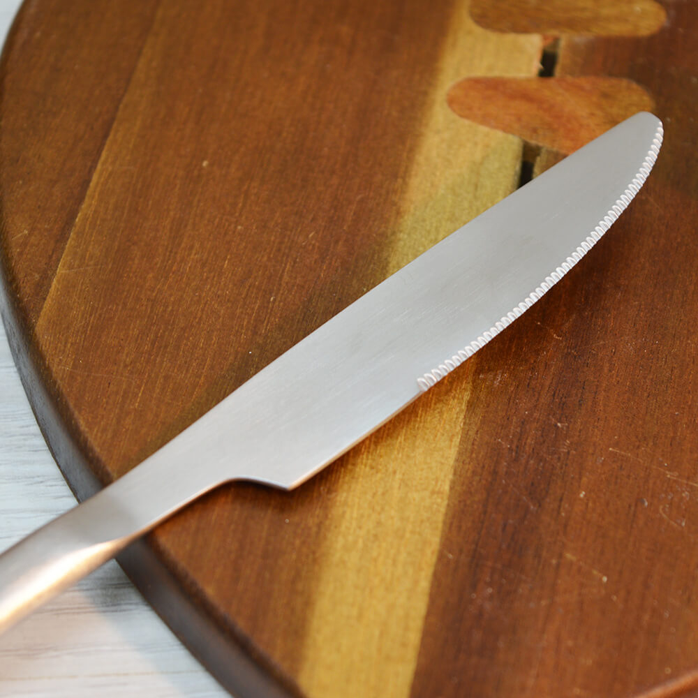 Нож столовый "Моник сатин" 22см 7,5мм