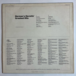 Винтажная виниловая пластинка LP Hermans Hermits Greatest Hits (Germany 1980)