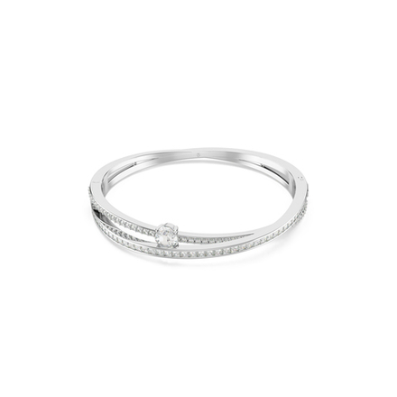 HYPERBOLA:BANGLE DROP WHITE/RHS S