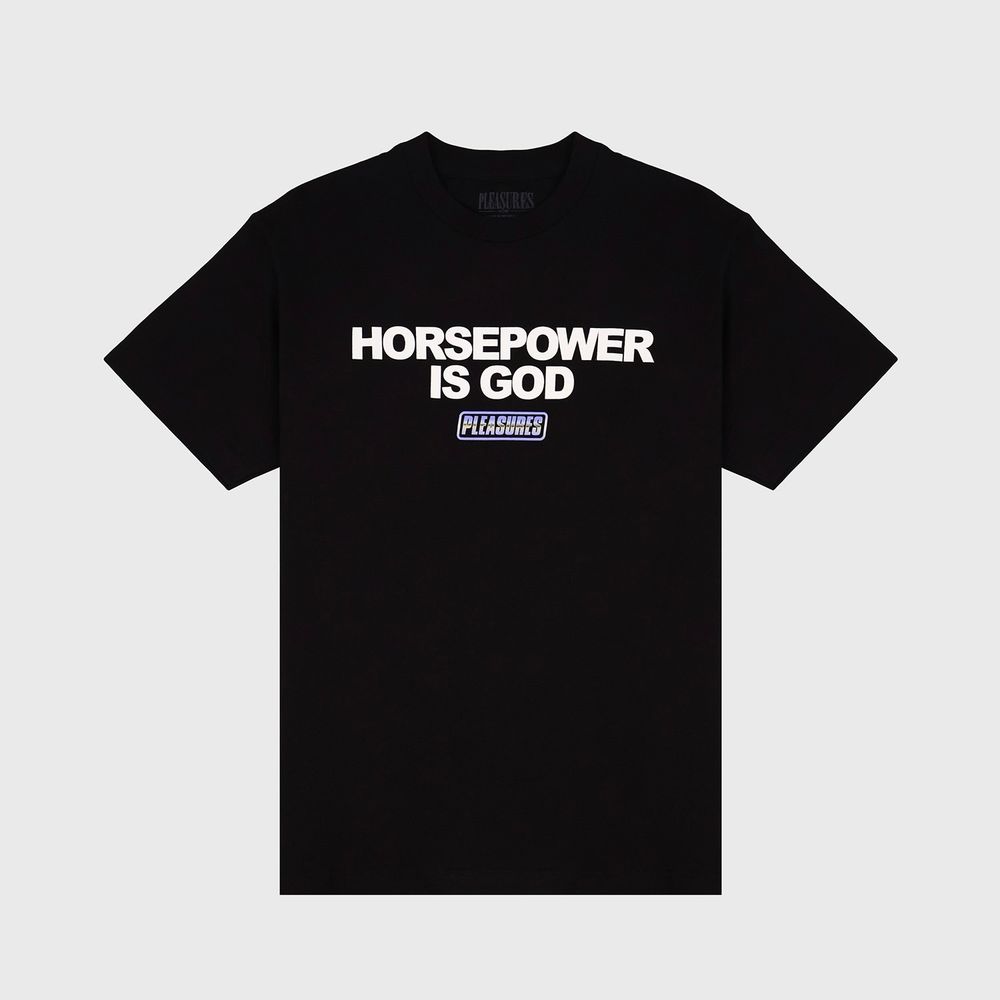 Футболка Pleasures Horsepower Black