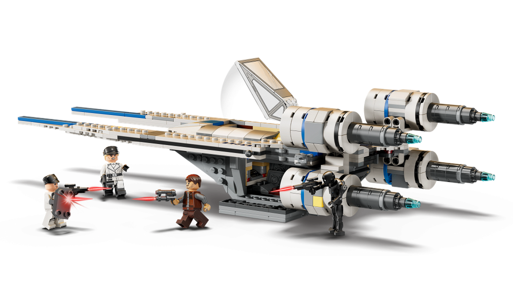 LEGO Star Wars 75399 «Звёздный истребитель повстанцев U-Wing» — корабль для битв