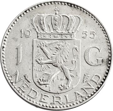 1 гульден 1955 Нидерланды