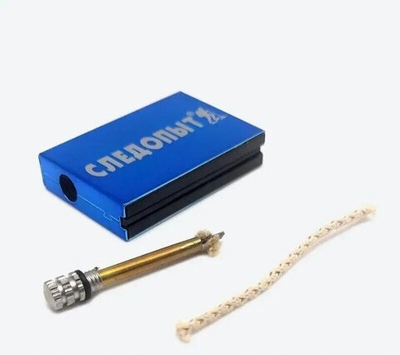 Спичка вечная "Следопыт" с запасным фитилем, 37х11х65 мм PF-FT-07