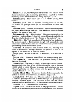 The theosophical glossary | H. P. Blavatsky