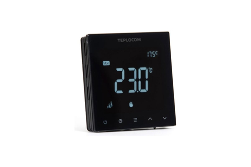 Программируемый термостат для электрического пола TEPLOCOM TSF-Prog/LUX
