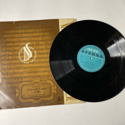 Винтажная виниловая пластинка LP И. Брамс Симфония 4 Ми Минор соч. 98 (ГДР 1961)