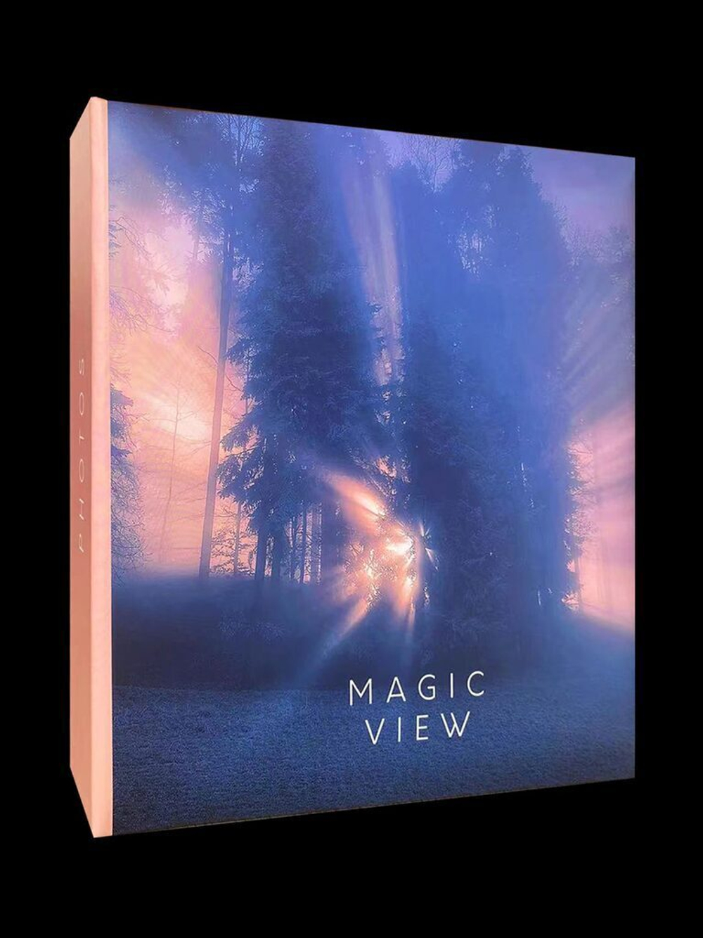 Фотоальбом 100 фото 10*15см Magic view. Вспышка, пластик.стр.