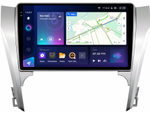 Магнитола Toyota Camry 50 2011-2014 (рамка серебро 10) - Teyes CC3-2K QLed Android 10, ТОП процессор, SIM-слот, CarPlay