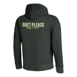 Мужская кофта теннисная Quiet Please ReadyToServe Hoody Men - Khaki, Yellow