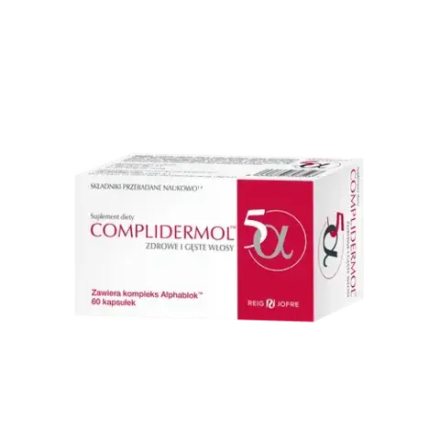 Диетическая добавка Комплидермол 5альфа, 60 капсул