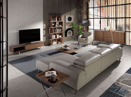 Кресло 5094/KF-A051-M5652 кожаное с черными стальными ножками