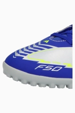 Сороконожки adidas F50 Club Messi TF - серебряный
