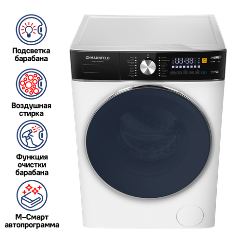 Стиральная машина c сушкой и инвертором MAUNFELD MFWD14106WH03