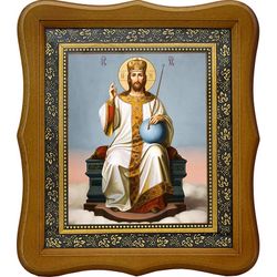 Царь Царей (Царь славы). Икона на холсте.
