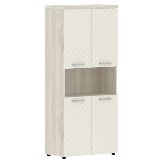 Шкаф с комплектами малых дверей и топом TLHC 85.4  856х450х1968 TORR LUX