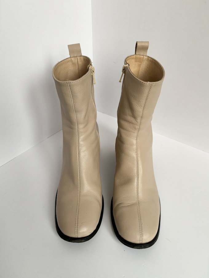 Кожаные ботильоны Nude of Scandinavia, 37