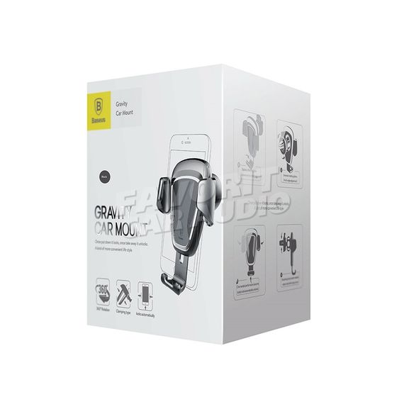 Держатель Baseus Gravity SUYL-01 черный
