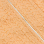 Халат унисекс, ваф, 100%хл, персик, XL-XXL, 52-54, Barkas, AI-0106007