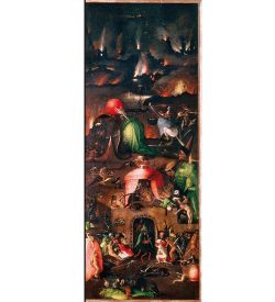 pr-JB04 Фрагмент триптиха «Страшный суд» И.Босх (Museum.Parastone)