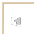 Фоторамка 15х21 см, бежевая, арт. 1521.748244