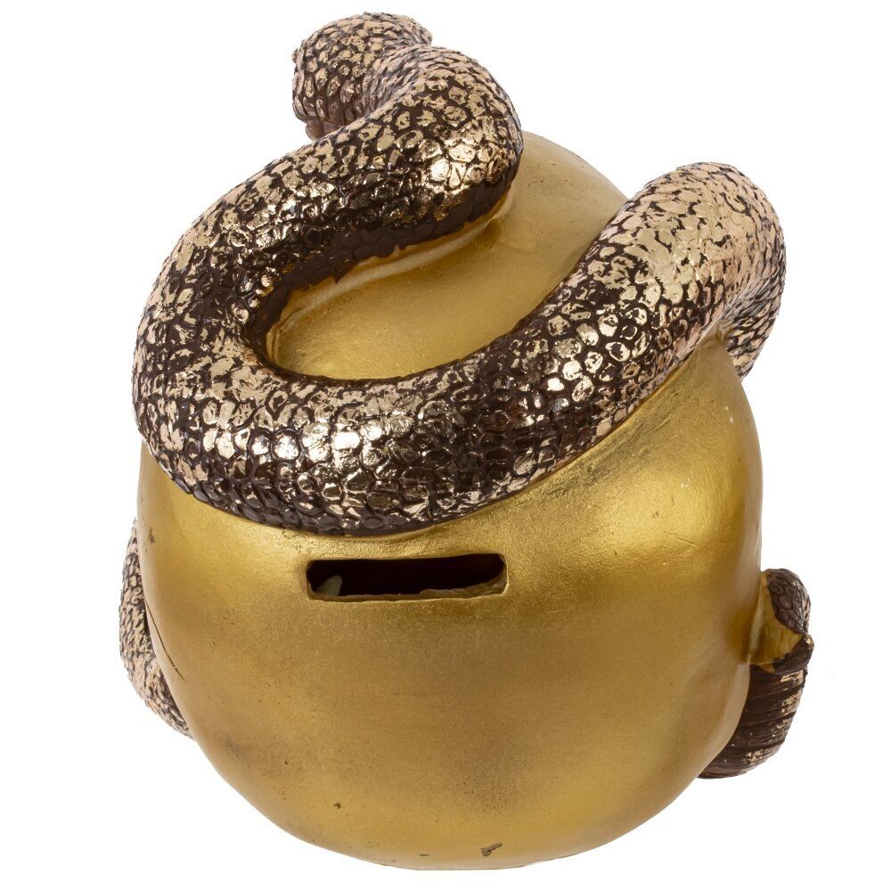 GAEM Копилка "Череп со змеей", L23 W16 H18 см, 2в.