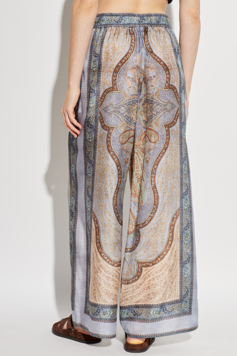 Брюки шелковые ZIMMERMANN