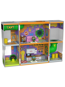 Набор Funko Bitty POP! Bitty Box TMNT Sewer Lair +2 Bitty POP! Michelangelo+Leonardo 85537