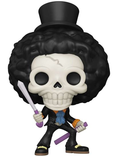 Фигурка Funko POP! Animation One Piece Brook with Soul Solid (2231) 90644 / Фигурка Фанко ПОП! по мотивам вселенной "Ван Пис", Брук