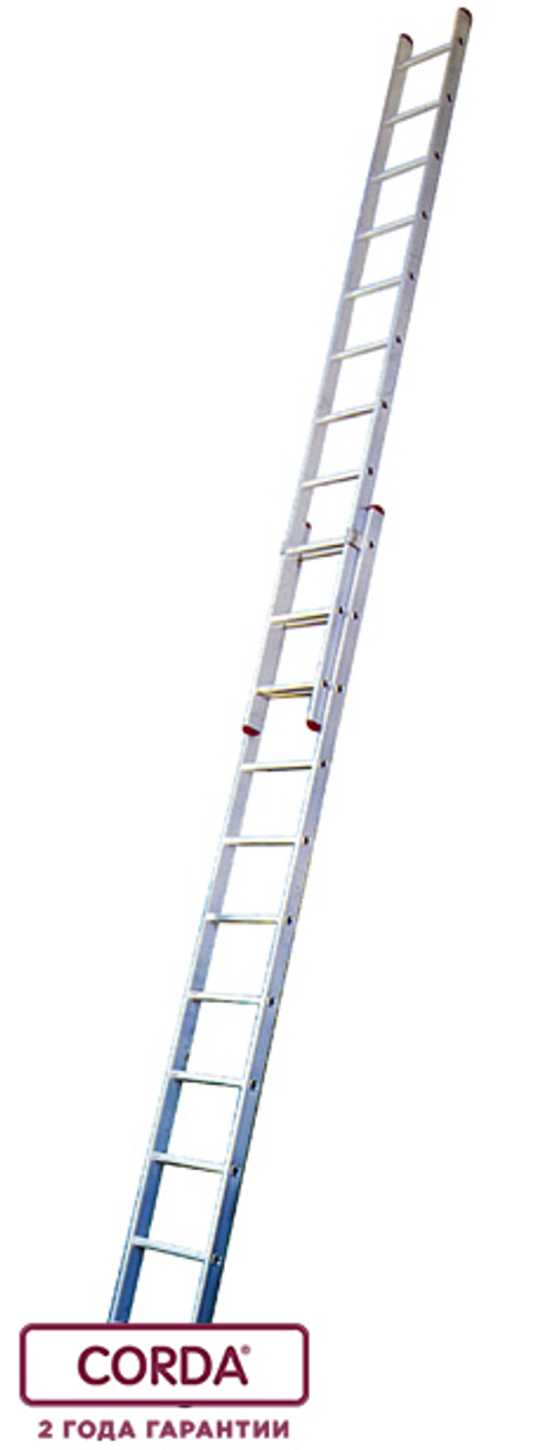 ВЫДВИЖНАЯ ЛЕСТНИЦА, ДВУХСЕКЦИОННАЯ, KRAUSE CORDA 032195 (32195)