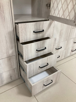 Пенал со стеклом правый Монреаль Дуб Канадский