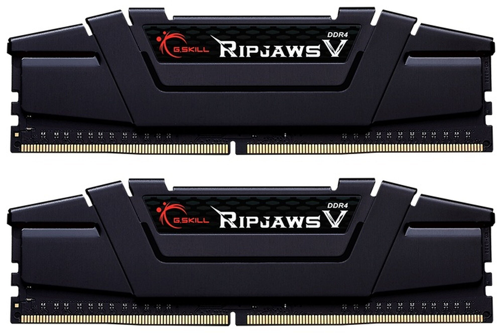 Оперативная память G.Skill Ripjaws V DDR4‑3600 МГц — 32 ГБ / 64 ГБ / 128 ГБ, черная/белая