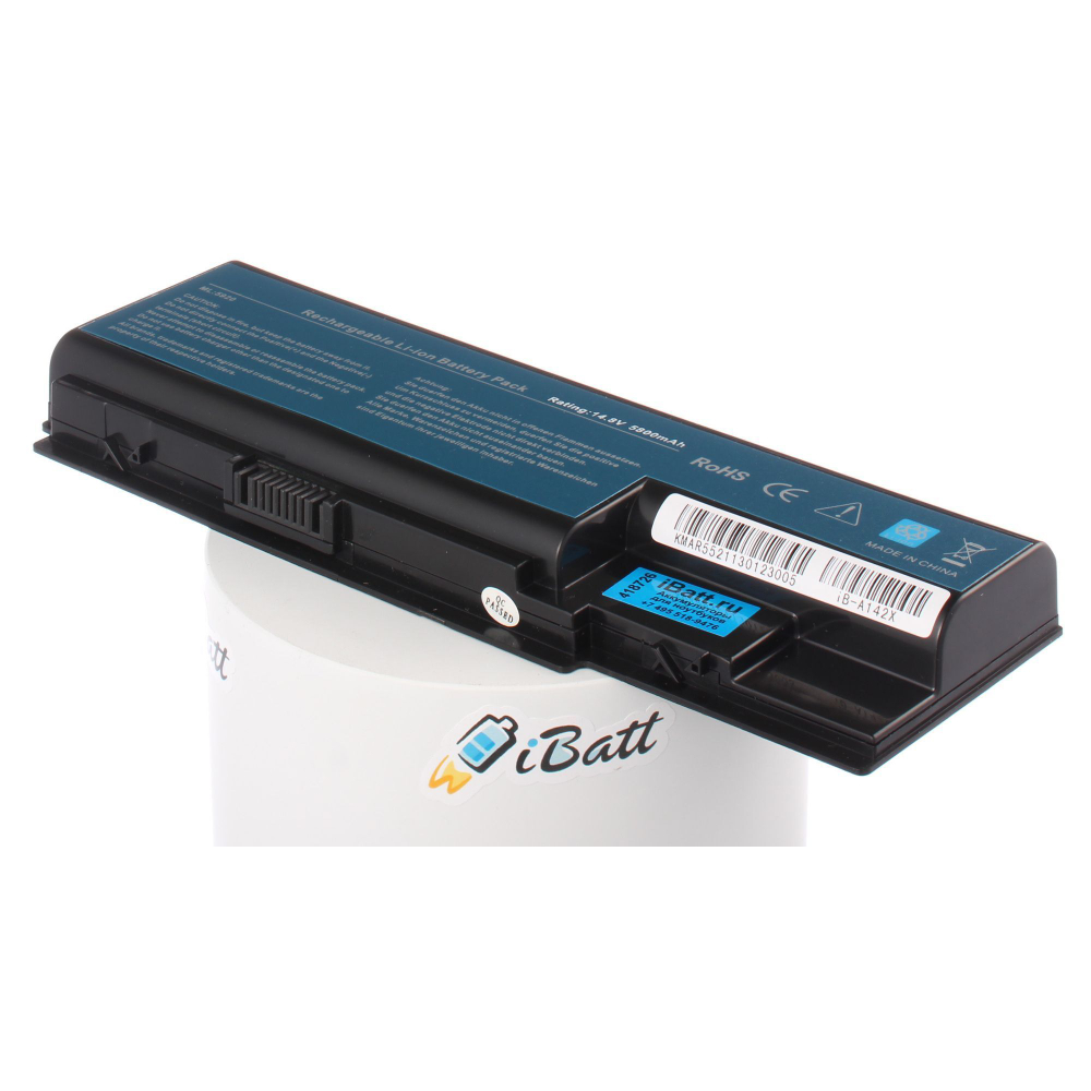 Аккумулятор iBatt 5800mAh, для Aspire 7730G-734G328730 5920G-302G255935 7740 8935 8935G-664G505310-301G08 5315-051G085530G-703G25Mi