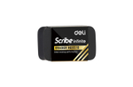 Ластик Deli Scribe Infinite 20x10x40мм черный EH00510