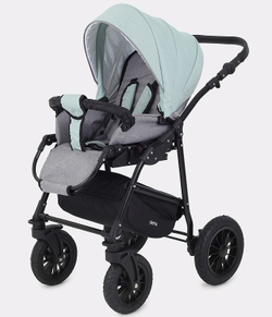 Детская коляска Rant Siena New 2 в 1 10 серый-ментоловый