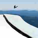 Надувная подушка-склон «SnowSlope» для слоупстайла и фристайла, 16×11×2,5 м