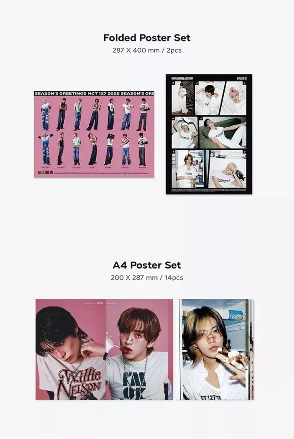 Календарь NCT 127 - 2025 SEASON’S GREETINGS