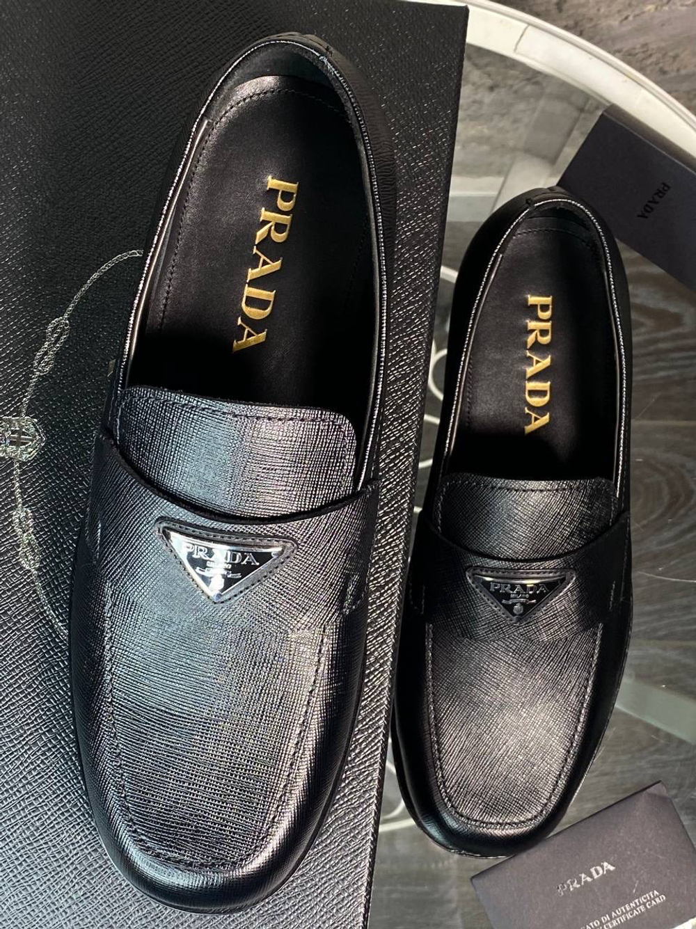 Лоферы Prada