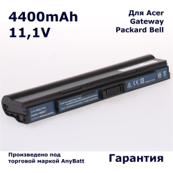 Аккумулятор AnyBatt 4400mAh для ноутбука Acer UM09E31, UM09E51, UM09E71