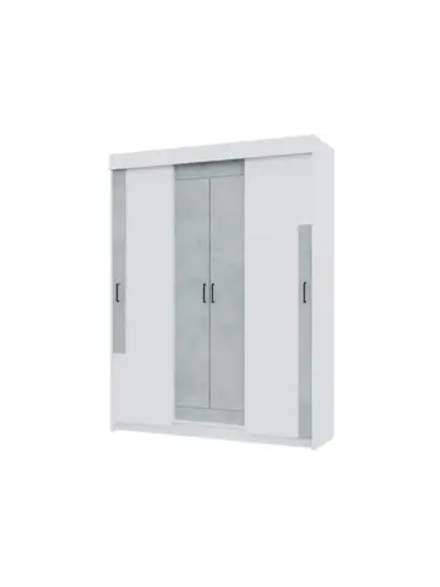 Современный Шкаф-купе для одежды Victor белый